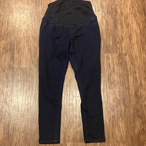Maternity Skinny Jeans with Stretch Waistband - Navy size 4/27 R